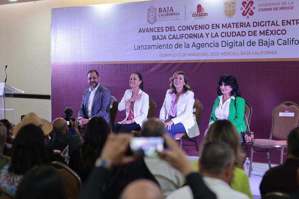 Durante su reunión de trabajo en el Estado de Baja California, la jefa de Gobierno de la Ciudad de México, Claudia Sheinbaum, dijo que gracias a la digitalización impulsada desde el inicio de su administración en 2018 se erradicó la corrupción.