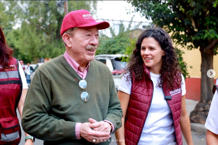 Consumado con Citlali Hernández el bypass (puente) que desplaza a la presidenta nacional de Morena, Luisa María Alcalde de las decisiones de candidaturas federales y 17 gubernaturas, es turno de la inminente salida de Héctor Díaz Polanco, presidente en la CDMX. FOTO: Instagram / Héctor Díaz Polanco