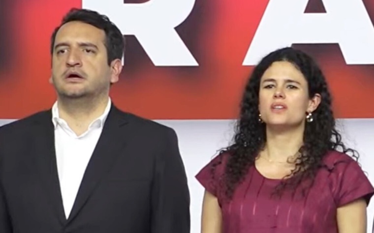 Tanto Luisa María Alcalde como Andy López Beltrán vieron truncadas sus esperanzas de convertirse en candidatos de su partido a la CDMX en 2030. Luisa también tendrá que buscar una diputación federal en 2027. A los dos les va a servir el fuero. FOTO: Especial